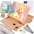 29 Pcs Acrylic Paint Set with Tabletop Easel Q1784