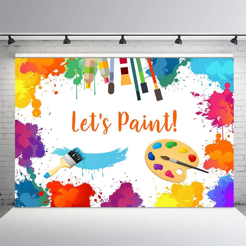 Colorful Graffiti Photography Backdrop 7x5ft C100