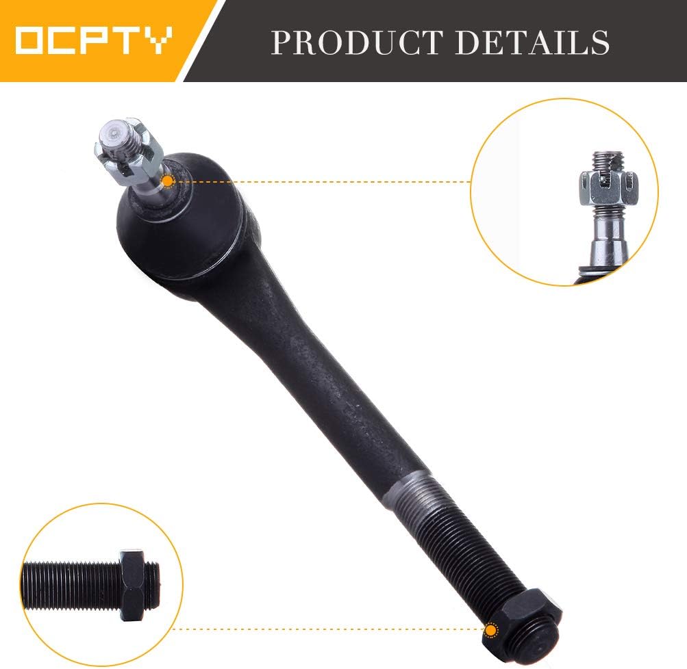 6-Piece Outer Inner Tie Rods and Adjusting Sleeves D326