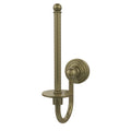 Antique Brass Upright Toilet Tissue Holder U550