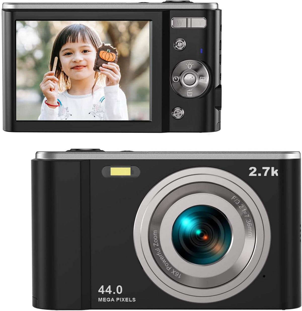 Pink 36 Mega Pixels 1080P Digital Camera with 16X Zoom A29081