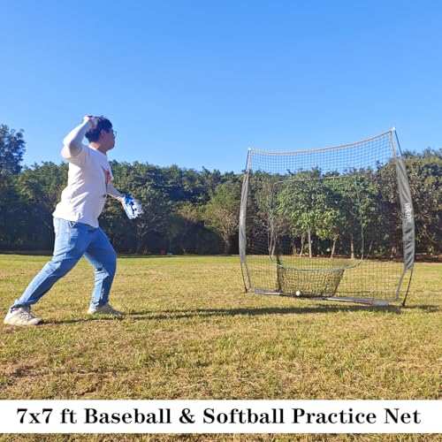 7×7ft Baseball Practice Net with Carry Bag C33690