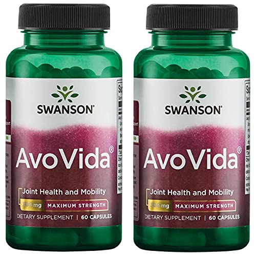 60 Capsules 300mg Avocado & Soybean Unsaponifiables Supplement Q92552