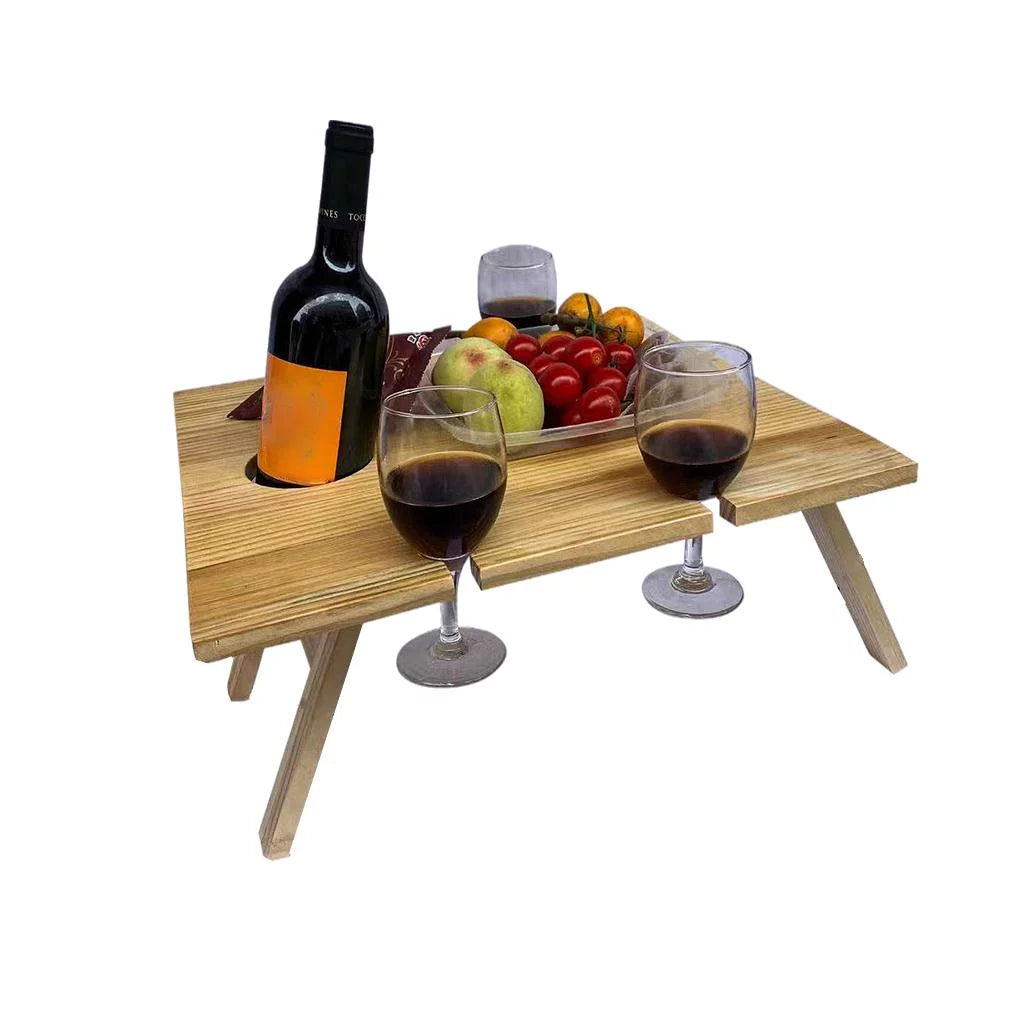 Wooden Outdoor Folding Picnic Table 34x30x16cm F35230