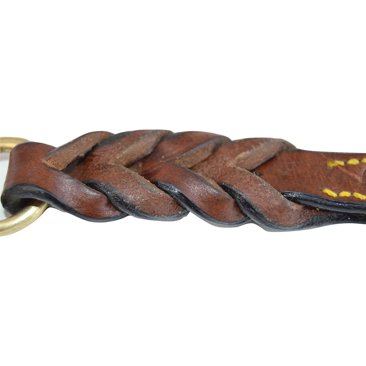 Leather Braided Dog Leash N4288