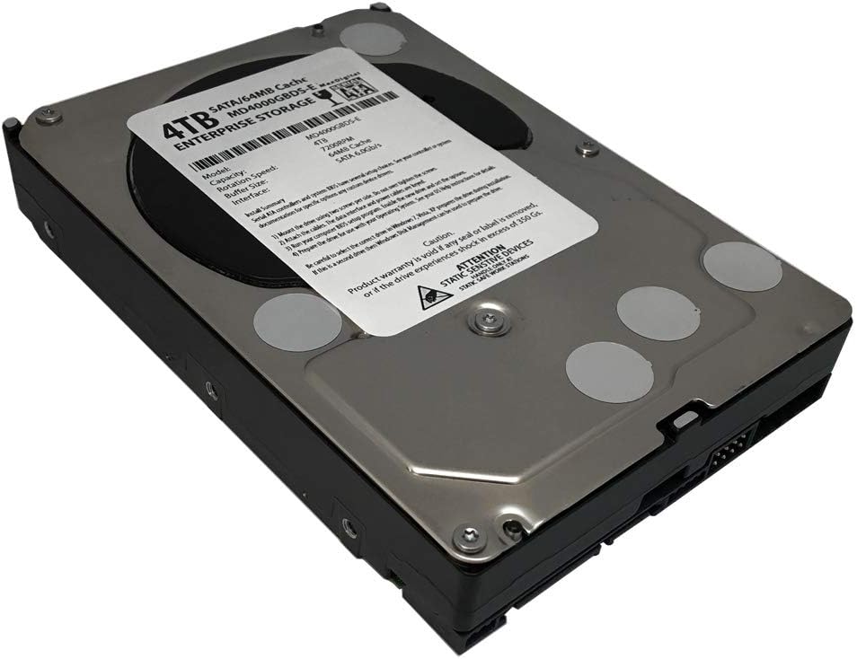 4TB 7200RPM 64MB Cache SATA III 3.5" Internal Hard Drive Pack of 2 Q855