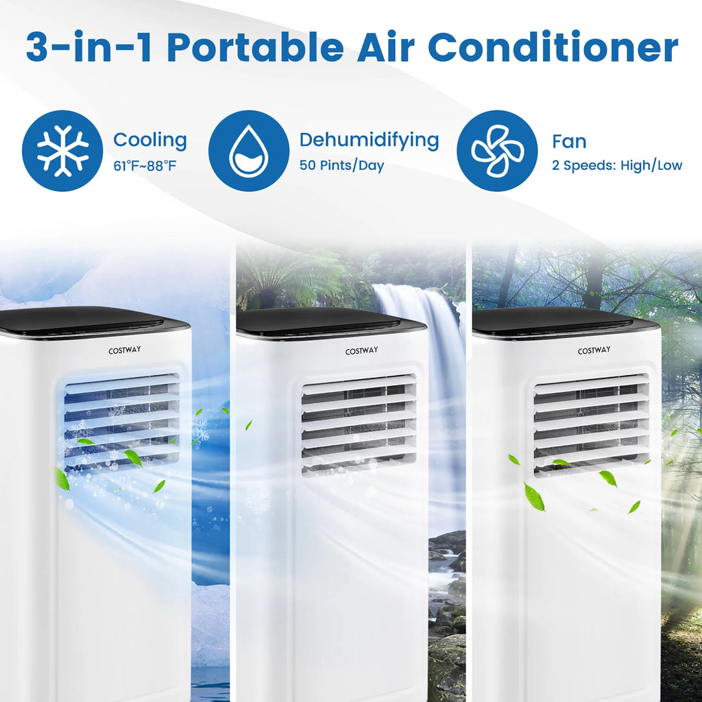 6000 BTU Portable Air Conditioner 3-in-1 S72819