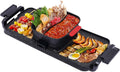 2 in 1 Smokeless Indoor Non-Stick Electric Grill Hot Pot H421763