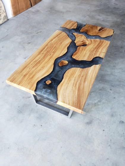 Grey Epoxy Dining Table D29368