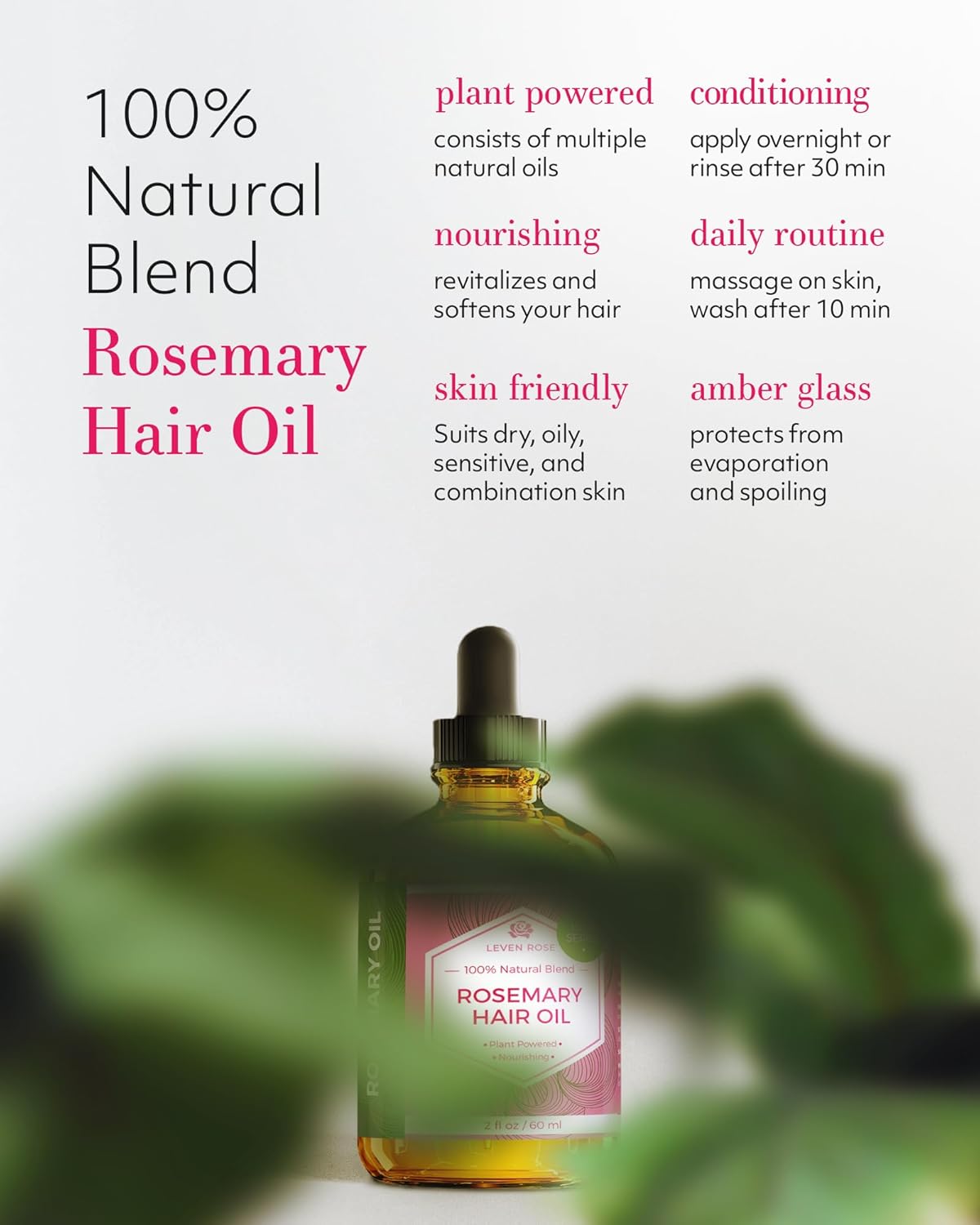 Organic Rosemary Oil 2 oz J40678