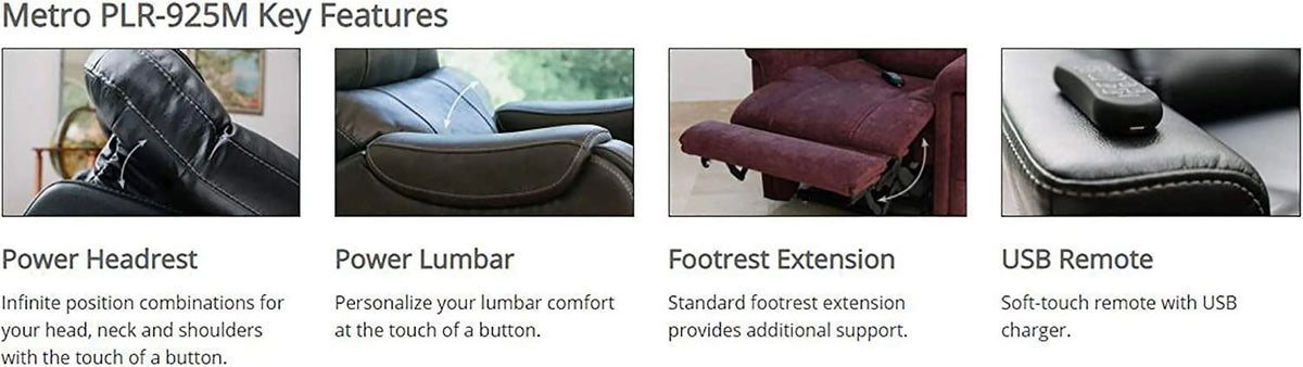 Brown Fabric Recliner L26077