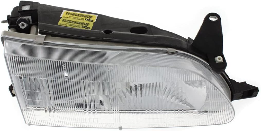 Passenger Side Halogen Headlight for Toyota Corolla 1993-1997 R73085
