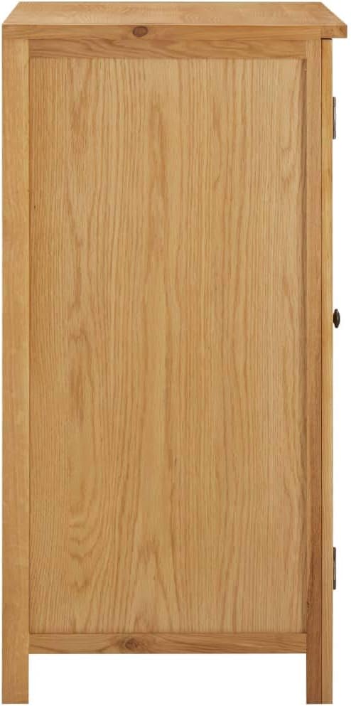 Solid Oak Wood Wardrobe H3170