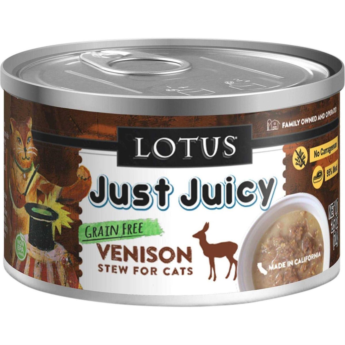 Venison Stew Canned Cat Food A150030