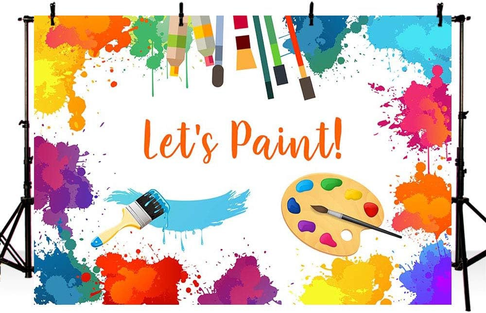 Colorful Graffiti Photography Backdrop 7x5ft C100