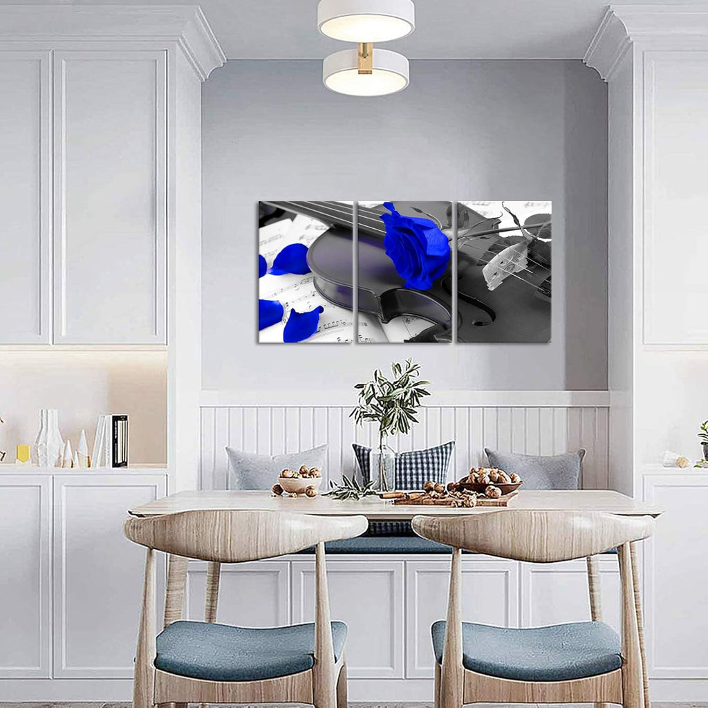 3 Piece Music Canvas Wall Art Z980255