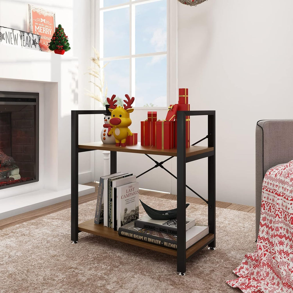 Industrial Style 3 Tier Storage Rack Shelf G58144