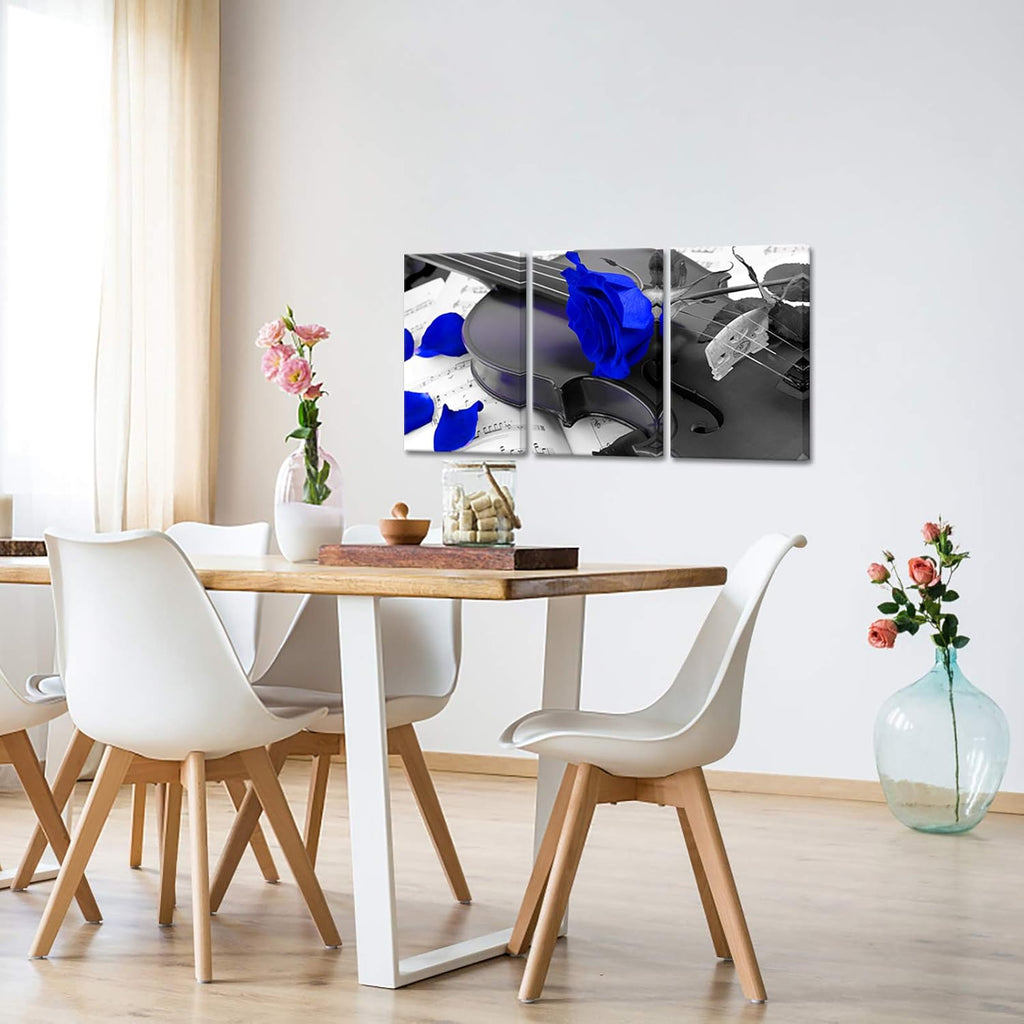3 Piece Music Canvas Wall Art Z980255