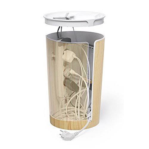 Light Wood Cable Management L571324