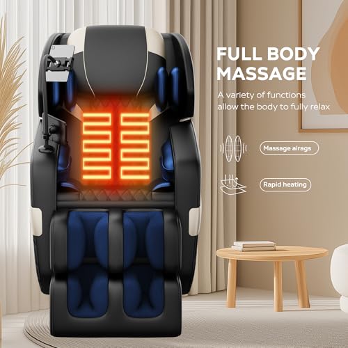 Massage Chair with Heat & Foot Rollers E17839