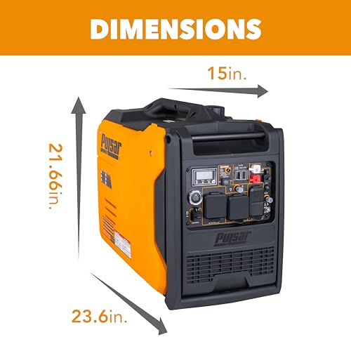 9500 Watt Tri Fuel Portable Inverter Generator with Remote Electric Start A5623