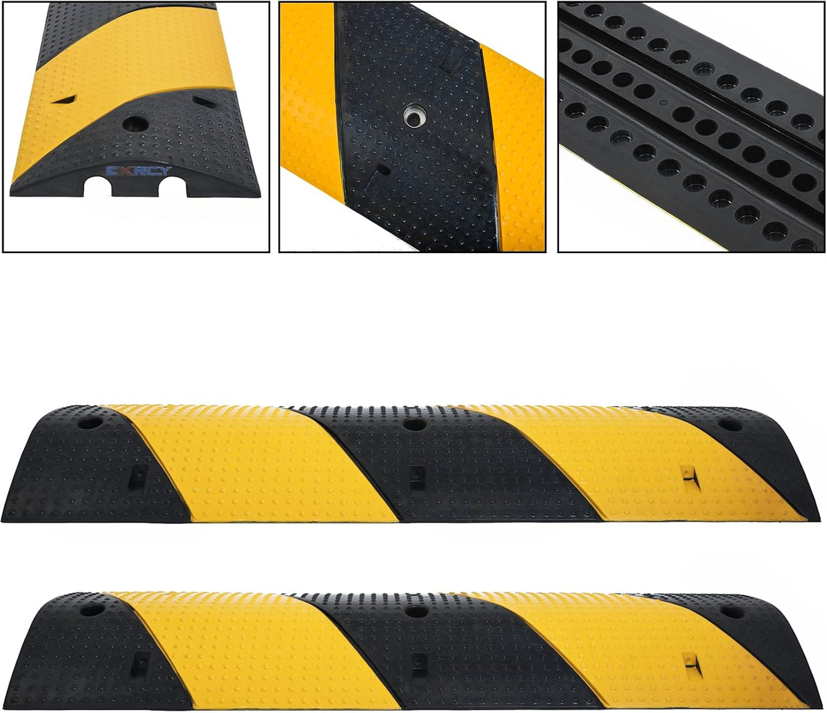 Rubber 2 Pack 2-Channel Speed Bump V636063
