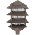 Cast Aluminum Four Tier Pagoda Light C67707