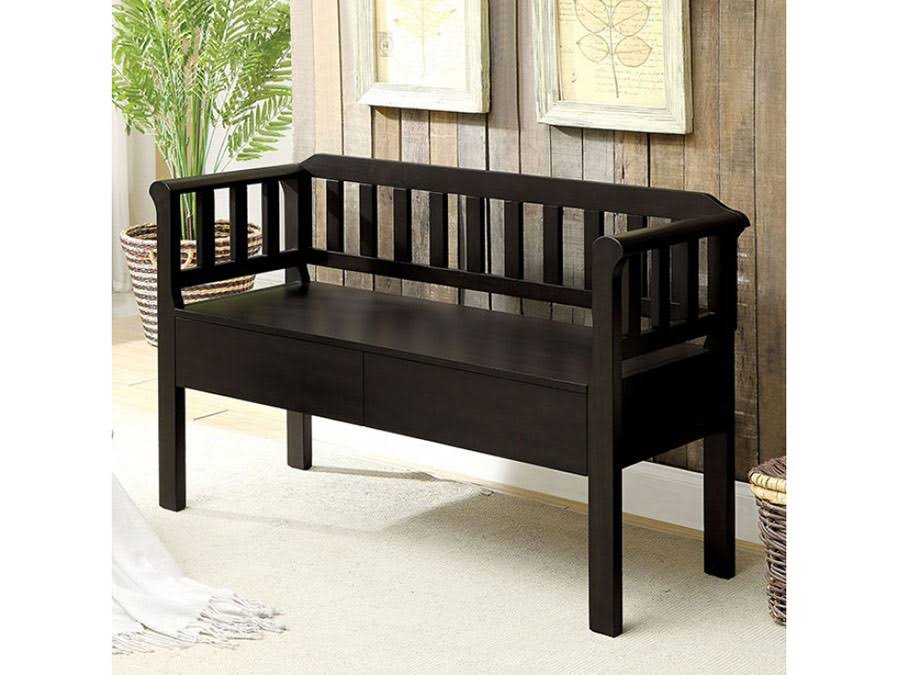 Dark Walnut Bench I42625