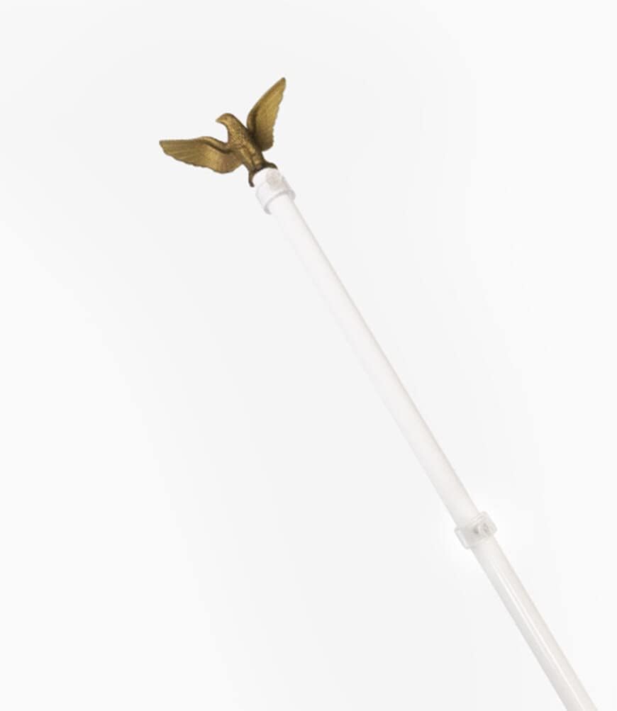 Plastic Eagle Flag Pole Topper F678578
