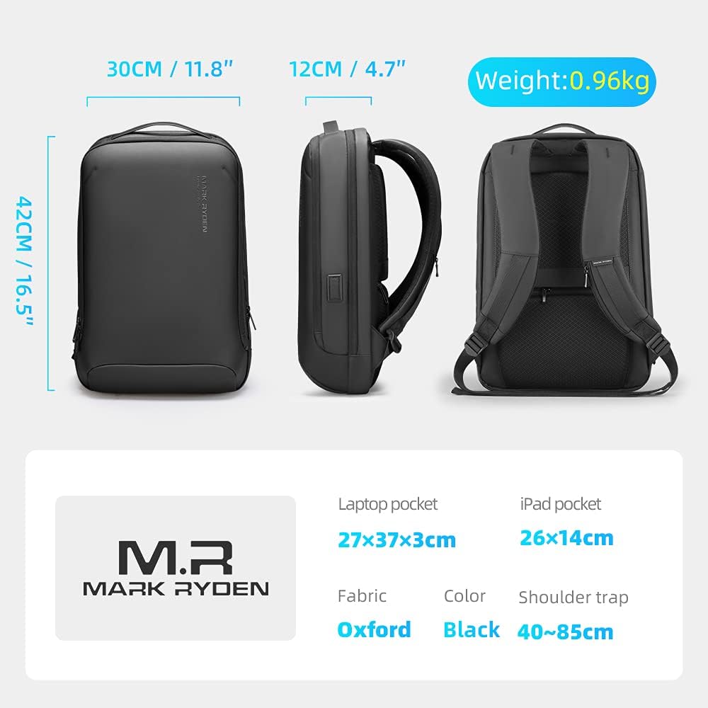 15.6 inch Hard Shell Laptop Backpack V815