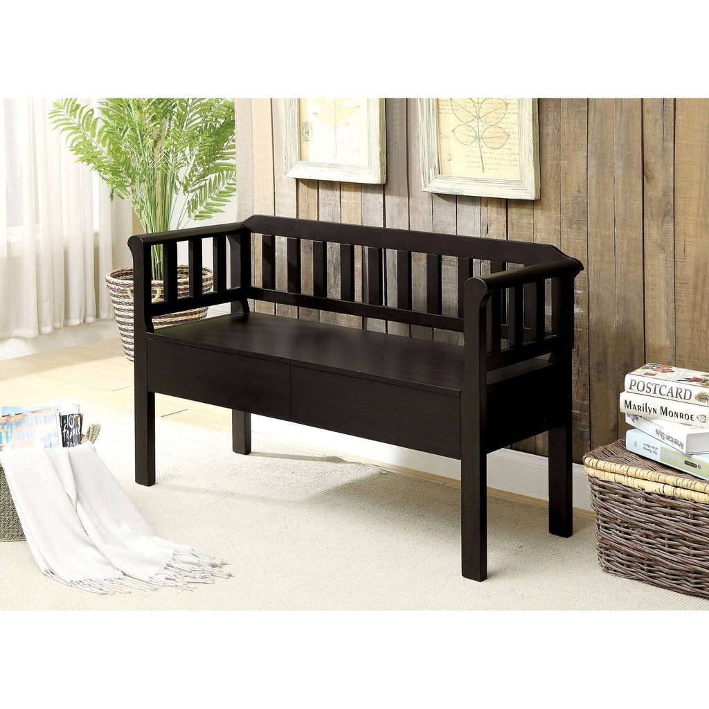 Dark Walnut Bench I42625
