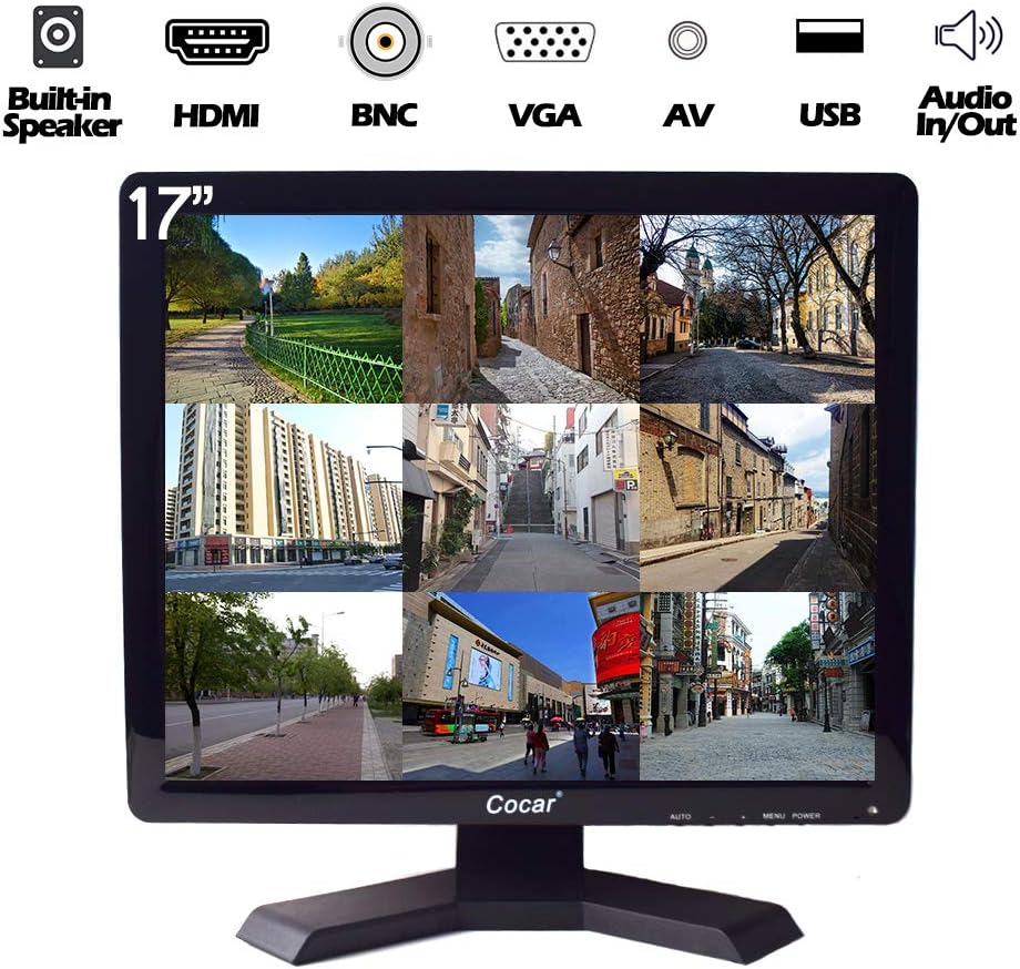 19 inch LCD CCTV Monitor with VGA HDMI BNC USB 1280x1024 M371063