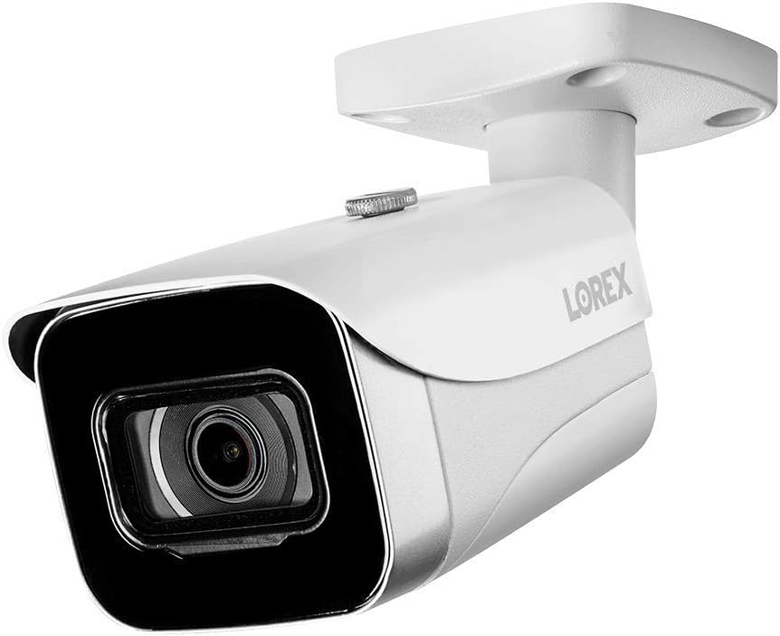 White 4K IP PoE Bullet Security Camera O567