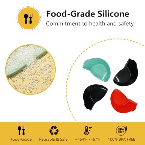 Silicone Slow Cooker Liners, 6-7 Quart Oval Reusable Insert, BPA-Free, Dishwasher Safe, Black N804124