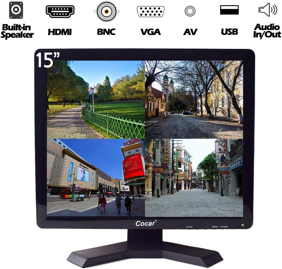 19 inch LCD CCTV Monitor with VGA HDMI BNC USB 1280x1024 M371063