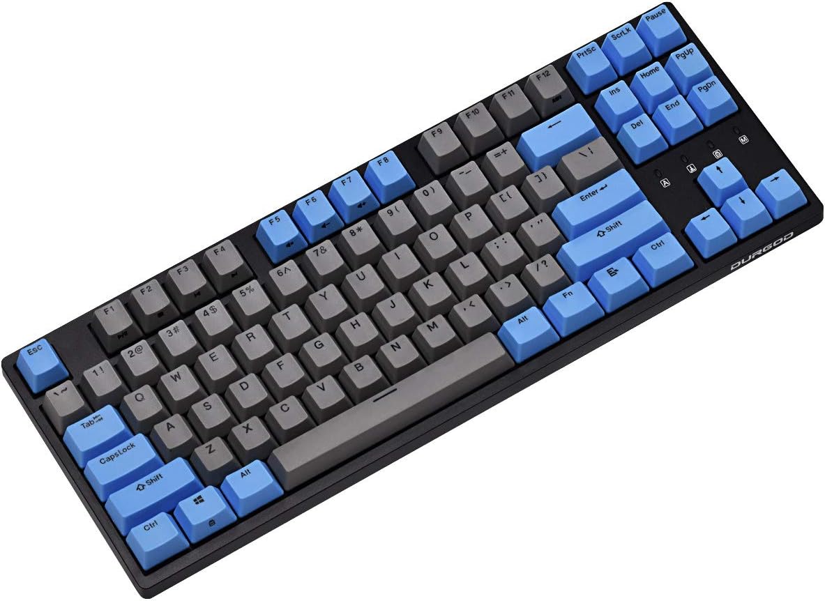 87 Keys Mechanical Gaming Keyboard with Cherry Blue Switches R91816