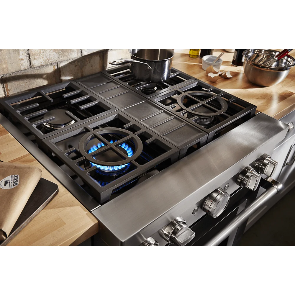 30" Smart Dual Fuel Range With 4 Burners N3559