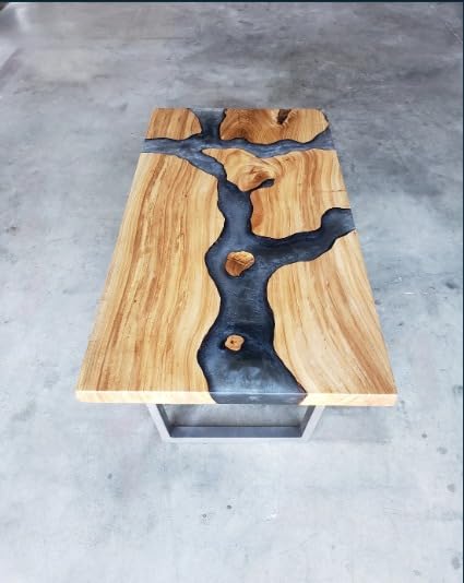 Grey Epoxy Dining Table D29368