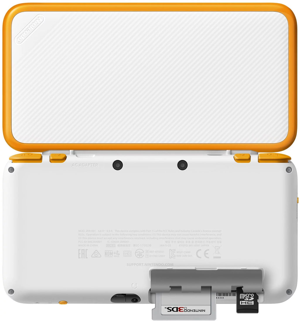 White & Orange Portable Gaming Console I564669