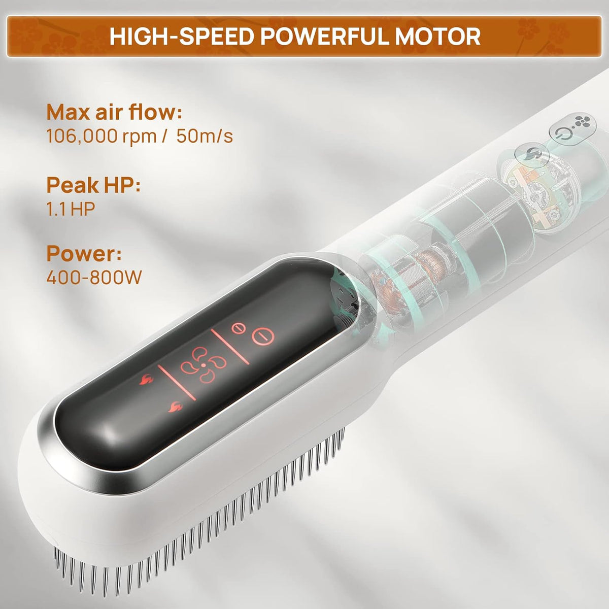 Portable High Velocity Ionic Pet Hair Dryer A936
