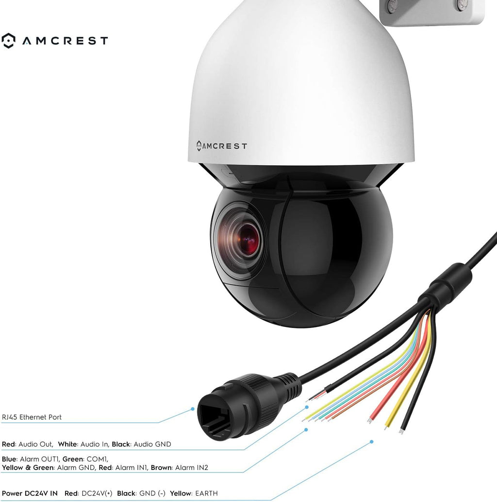 4MP Outdoor PTZ POE IP Camera 32x Optical Zoom F981
