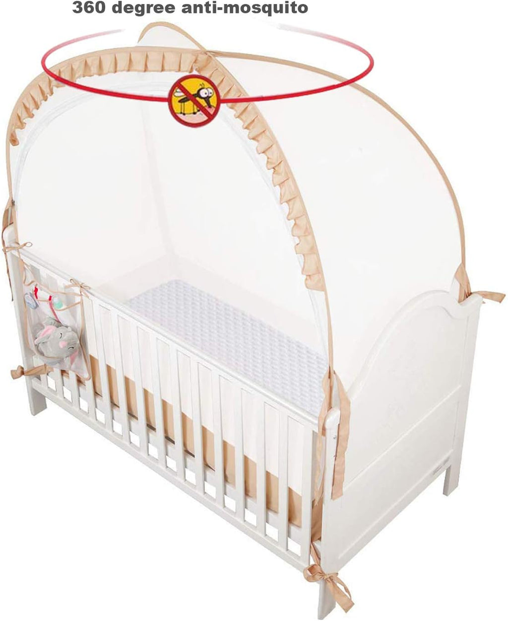 Baby Crib Pop up Tent Mesh Cover N833