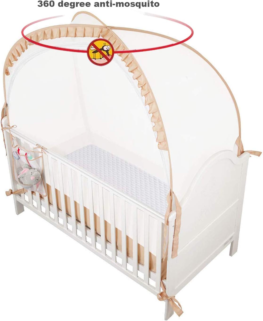 Baby Crib Pop up Tent Mesh Cover N833