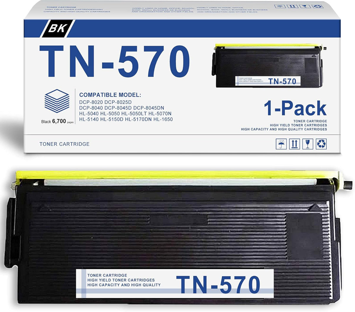 Black 1-Pack Compatible Toner Cartridge E327242
