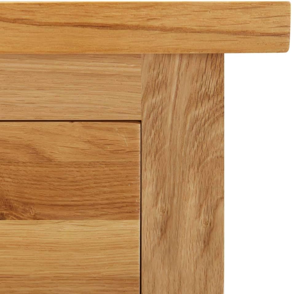 Solid Oak Wood Wardrobe H3170