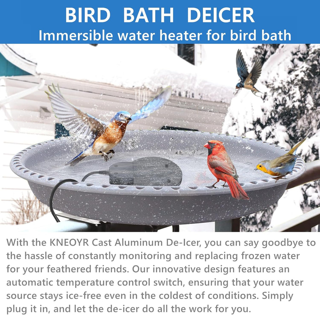500W Submersible Bird Bath Heater Aluminum Cast I122039