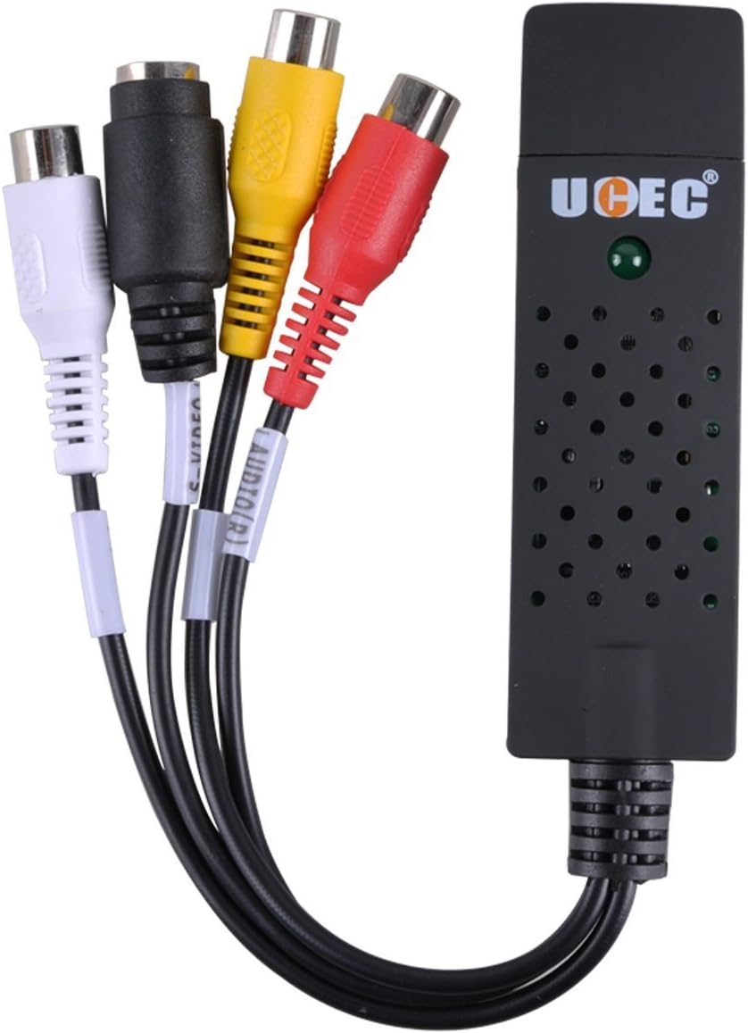 RCA to USB Audio Video Capture Card Converter I96826