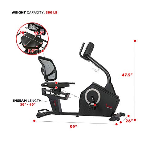 Magnetic Resistance Recumbent Bike O1822