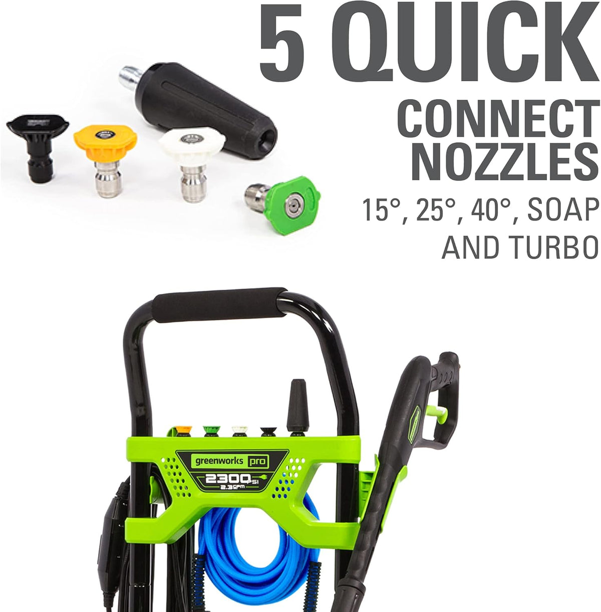 2300 PSI 2.3 GPM Electric Pressure Washer B797245