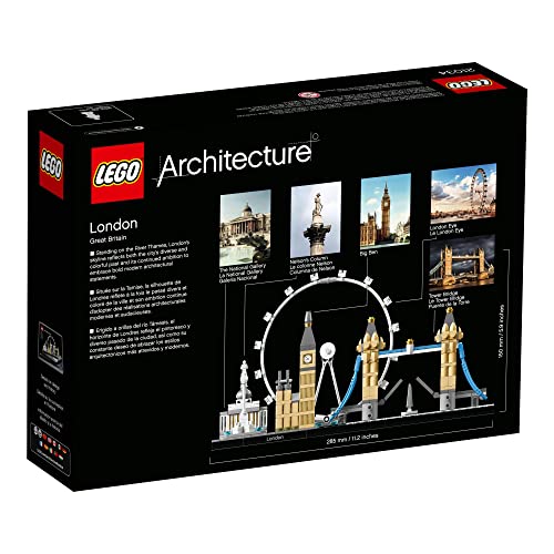 LEGO Architecture London Skyline Collection 21034 Building Set Model Kit (468 pieces) O121178